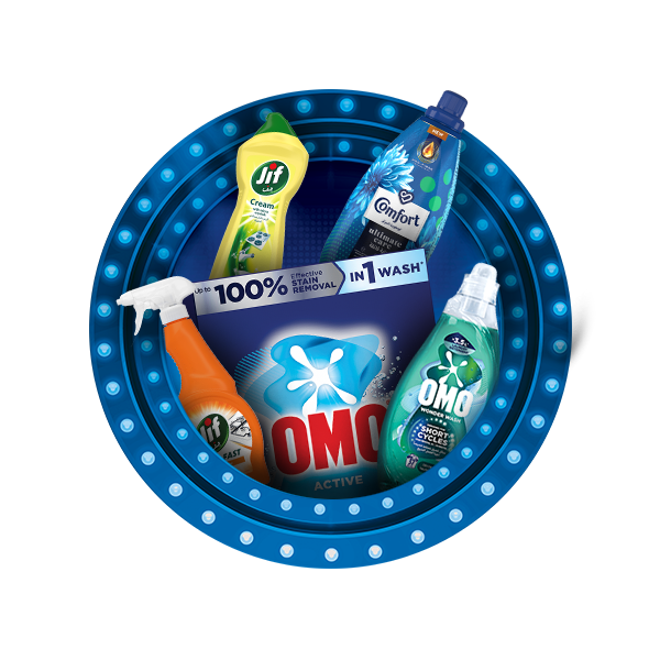 Spend AED 100 in Unilever Homecare promotional products